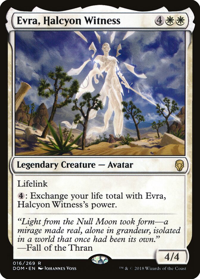 Evra, Halcyon Witness — Dominaria #16