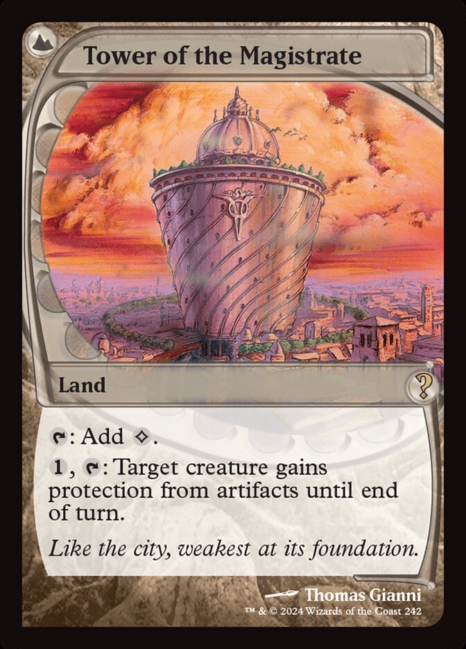 Tower of the Magistrate — Mystery Booster 2 #242