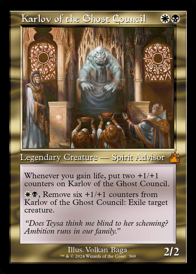 Karlov of the Ghost Council — Ravnica Remastered #369