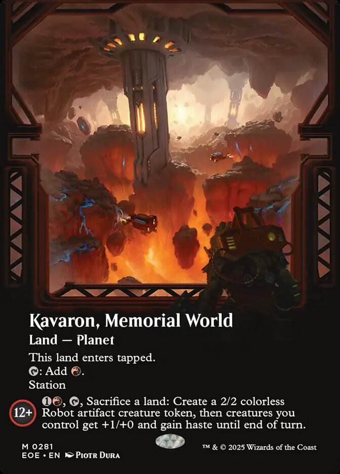 Kavaron, Memorial World — Edge of Eternities #281