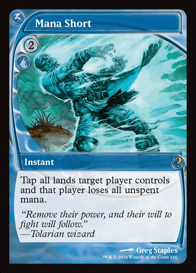 Mana Short — Mystery Booster 2 #166