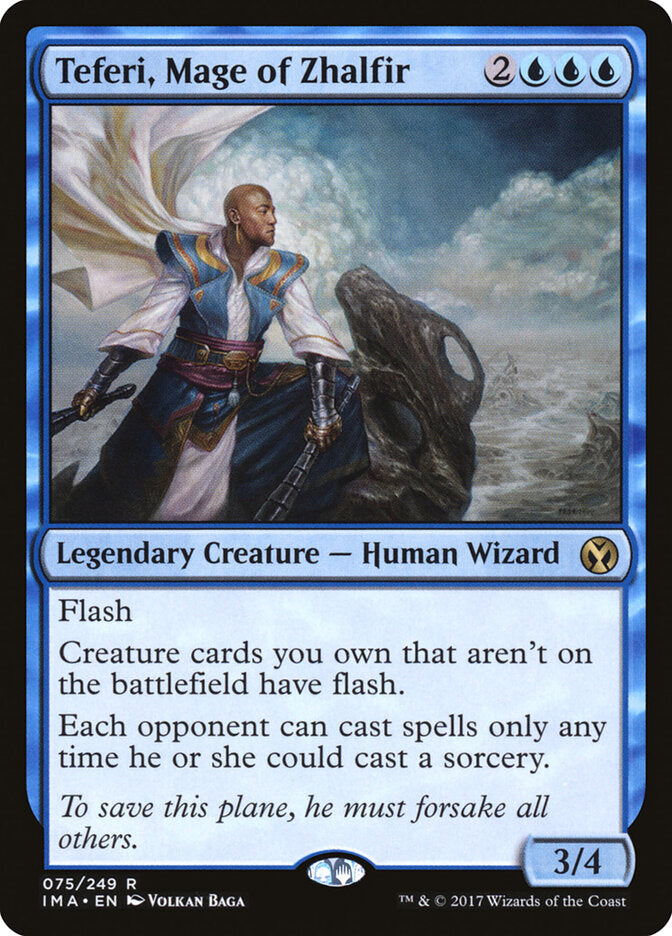 Teferi, Mage of Zhalfir — Iconic Masters #75