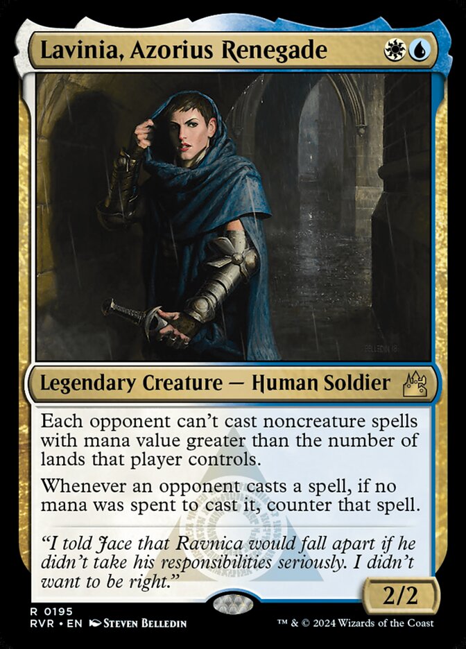 Lavinia, Azorius Renegade — Ravnica Remastered #195 (Foil)