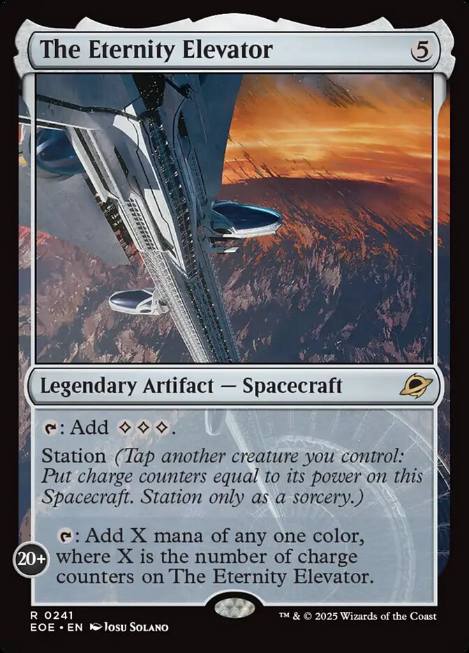 The Eternity Elevator — Edge of Eternities #241 (Foil)