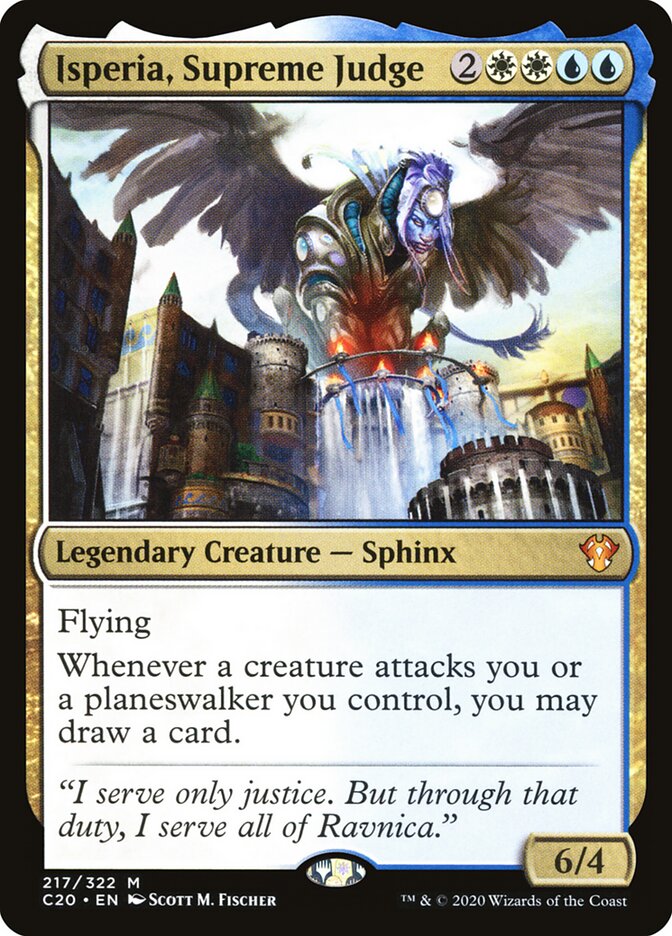 Isperia, Supreme Judge — Commander 2020 #217