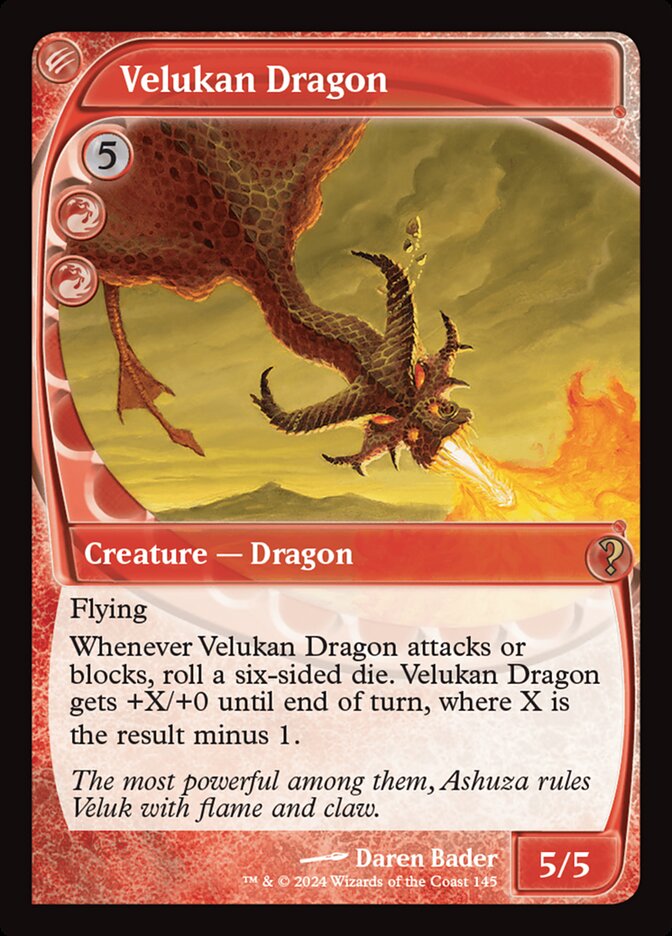 Velukan Dragon — Mystery Booster 2 #145
