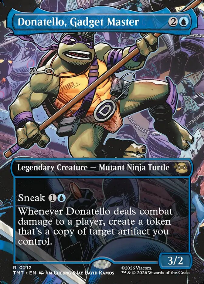 Donatello, Gadget Master — Teenage Mutant Ninja Turtles #212