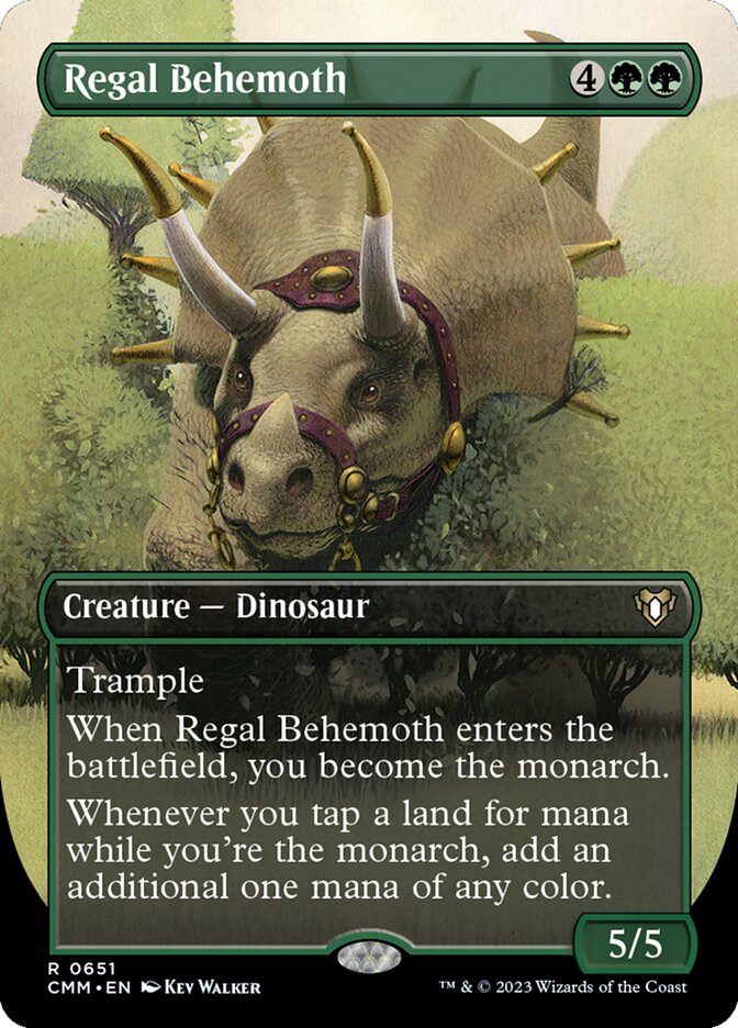 Regal Behemoth — Commander Masters #651