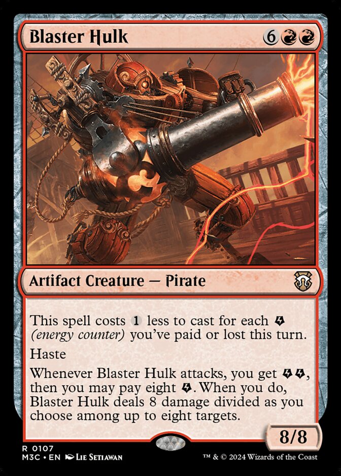 Blaster Hulk — Modern Horizons 3 Commander #107