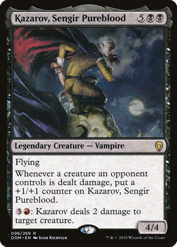 Kazarov, Sengir Pureblood — Dominaria #96