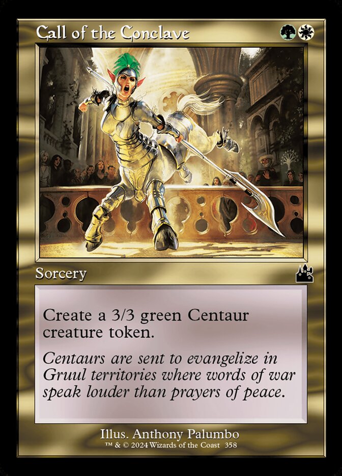 Call of the Conclave — Ravnica Remastered #358 (Foil)