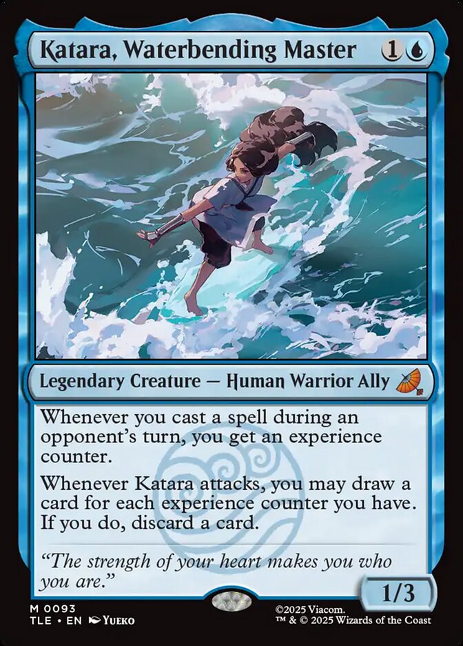 Katara, Waterbending Master — Avatar: The Last Airbender Eternal #93 (Foil)