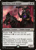 Josu Vess, Lich Knight — March of the Machine Commander #253