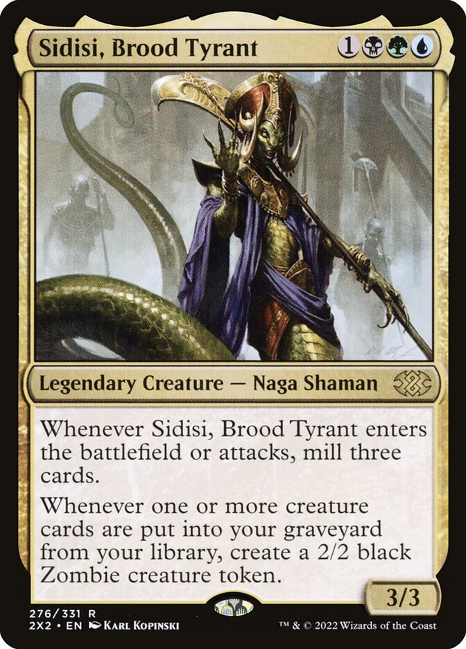 Sidisi, Brood Tyrant — Double Masters 2022 #276