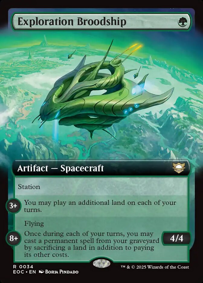 Exploration Broodship — Edge of Eternities Commander #34