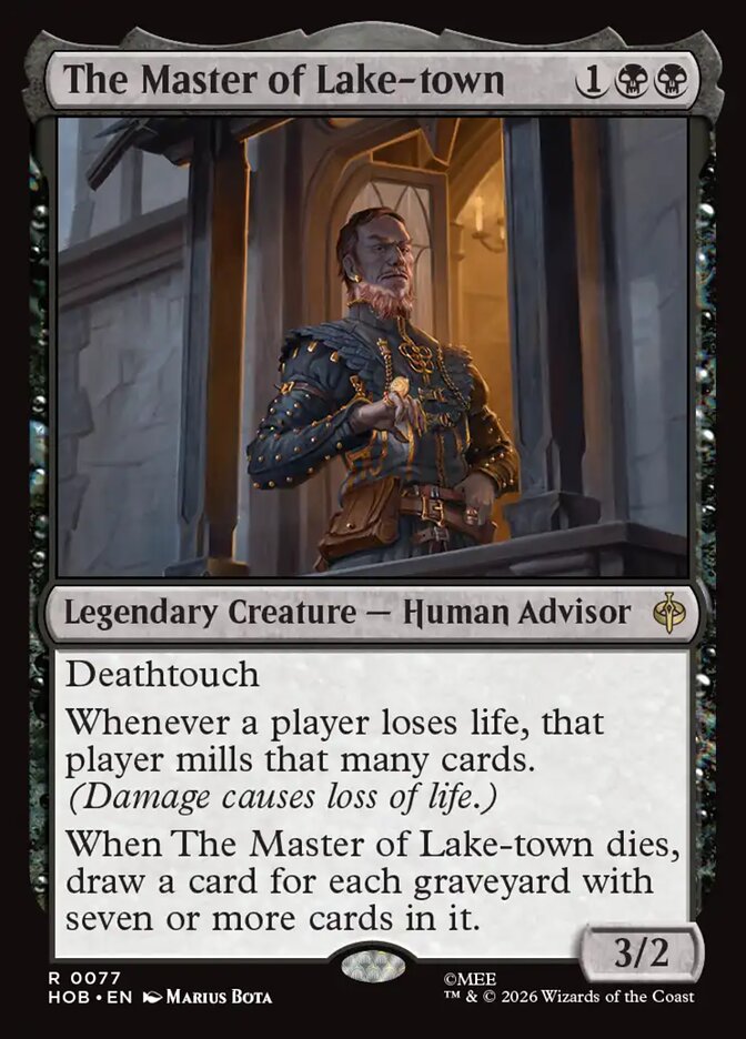 The Master of Lake-town — The Hobbit #77 (Foil)