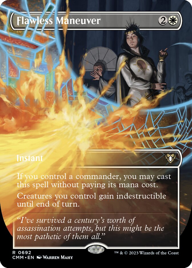 Flawless Maneuver — Commander Masters #692 (Foil)