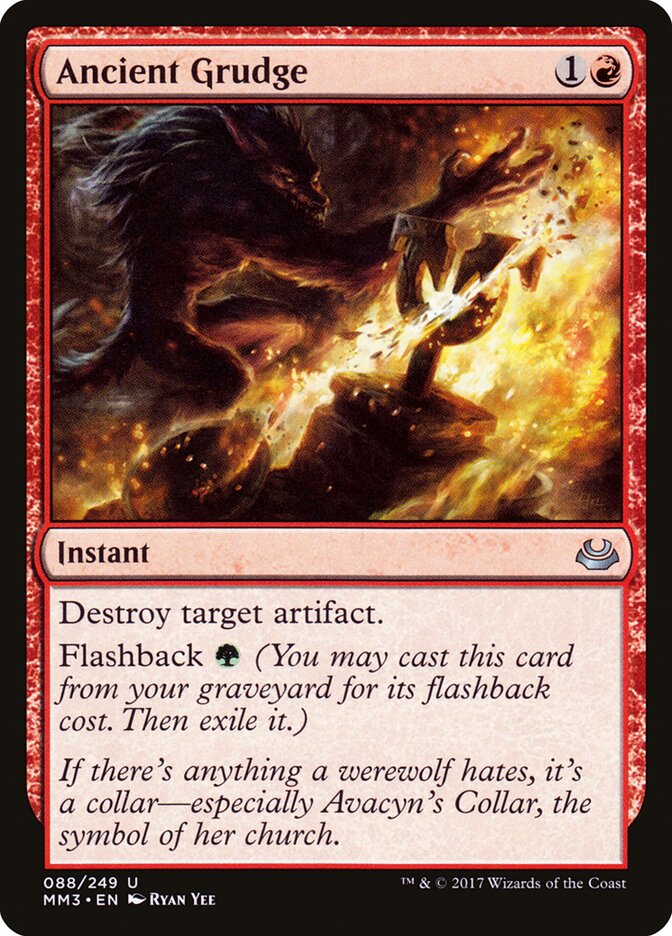 Ancient Grudge — Modern Masters 2017 #88