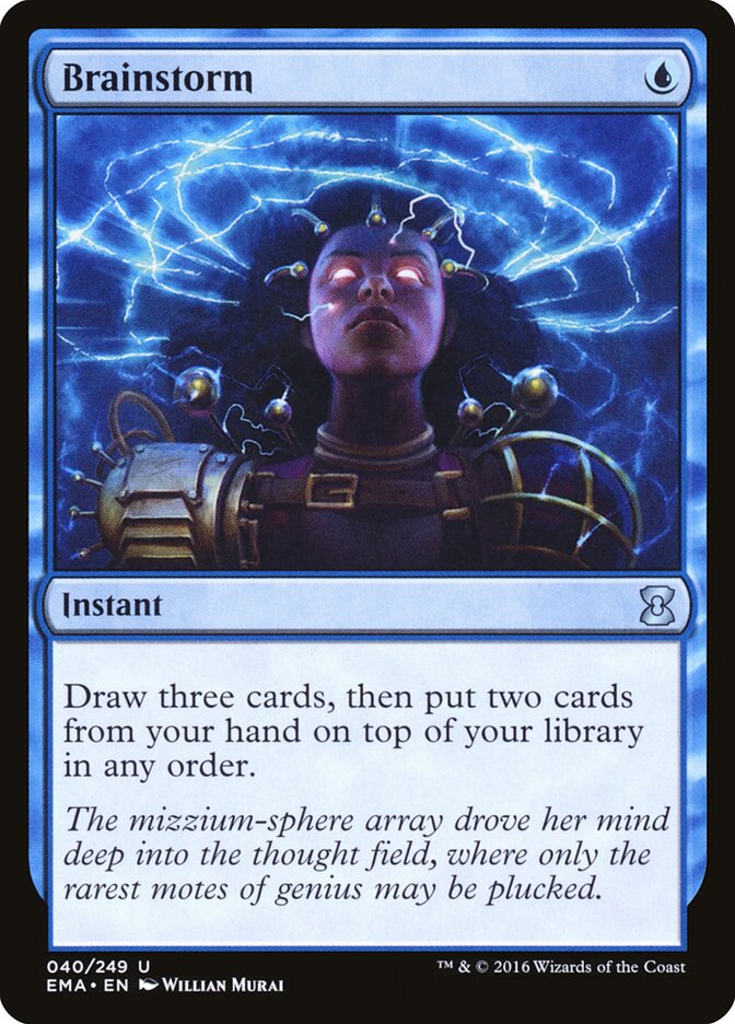 Brainstorm — Eternal Masters #40 (Foil)
