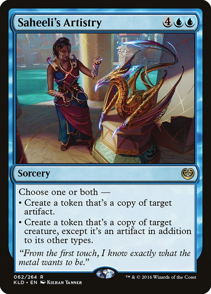 Saheeli's Artistry — Kaladesh #62