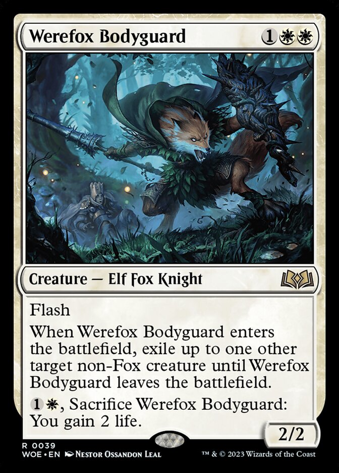 Werefox Bodyguard — Wilds of Eldraine #39