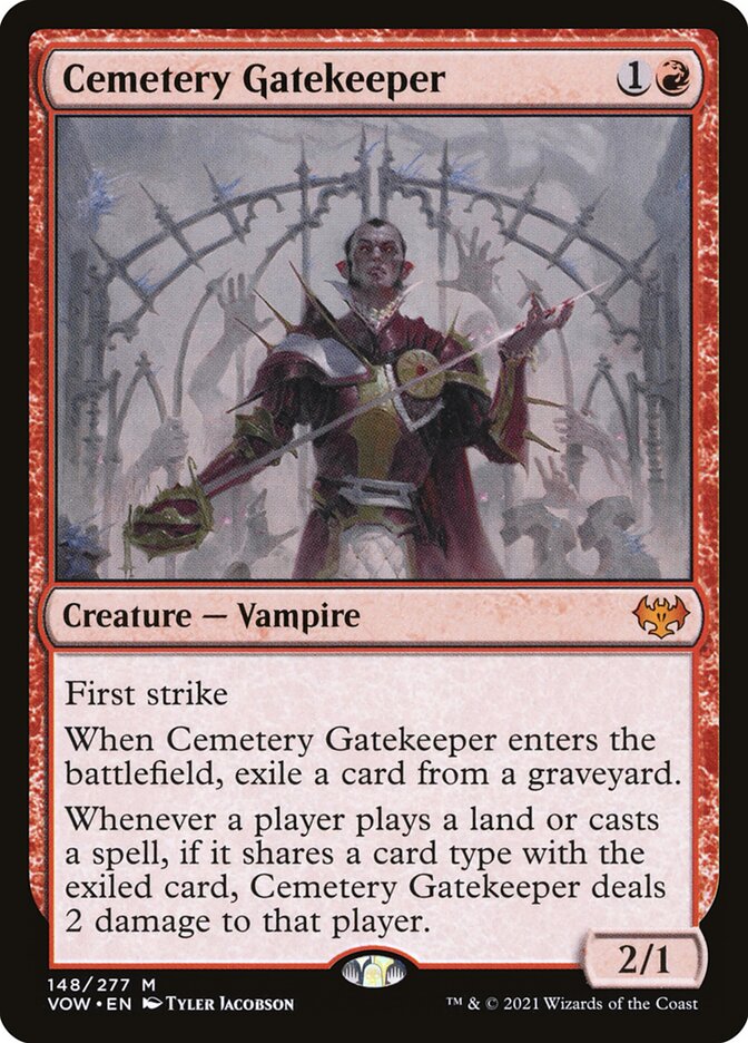 Cemetery Gatekeeper — Innistrad: Crimson Vow #148