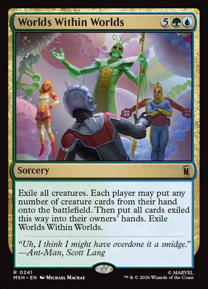 Worlds Within Worlds — Marvel Super Heroes #241 (Foil)