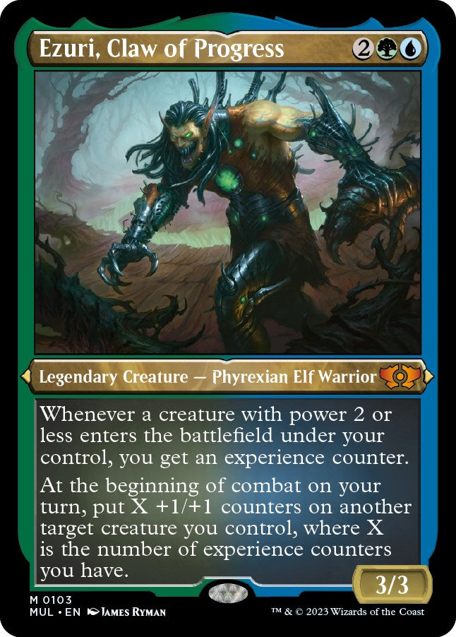 Ezuri, Claw of Progress (Foil Etched)