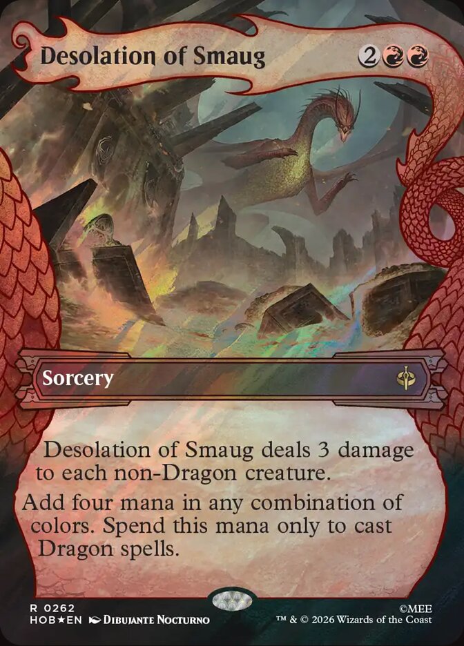 Desolation of Smaug — The Hobbit #262 (Foil)