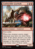 Combustible Gearhulk — Aetherdrift Commander #102