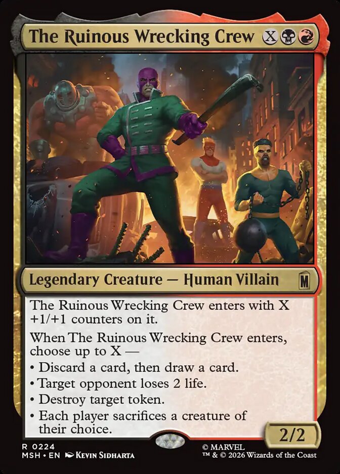The Ruinous Wrecking Crew — Marvel Super Heroes #224