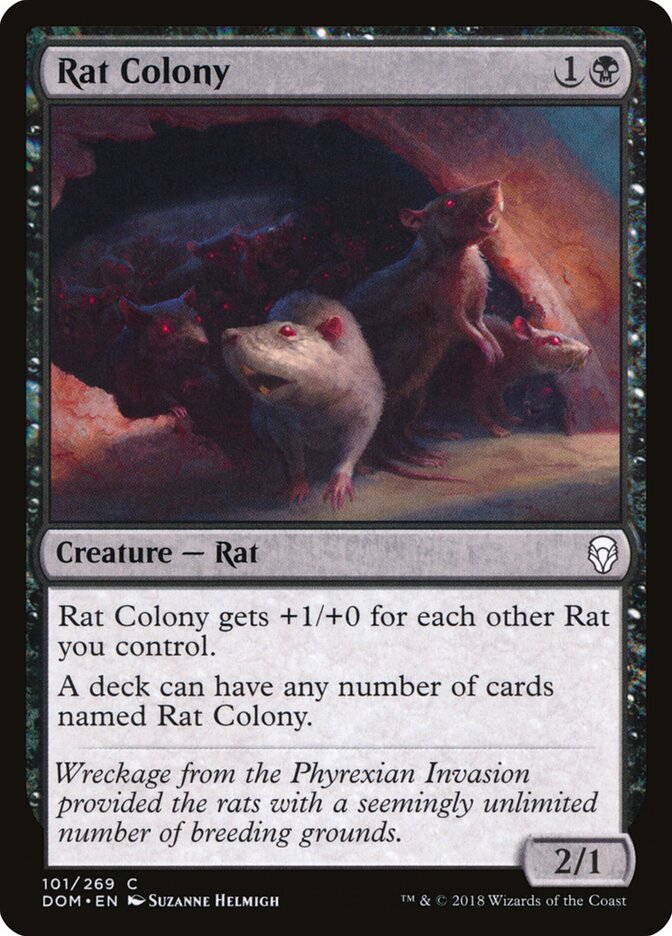 Rat Colony — Dominaria #101