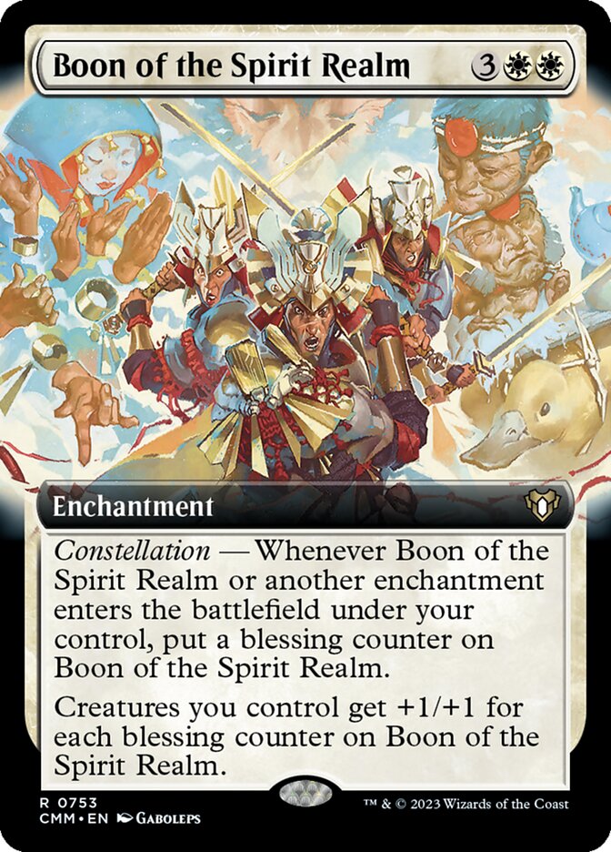 Boon of the Spirit Realm — Commander Masters #753