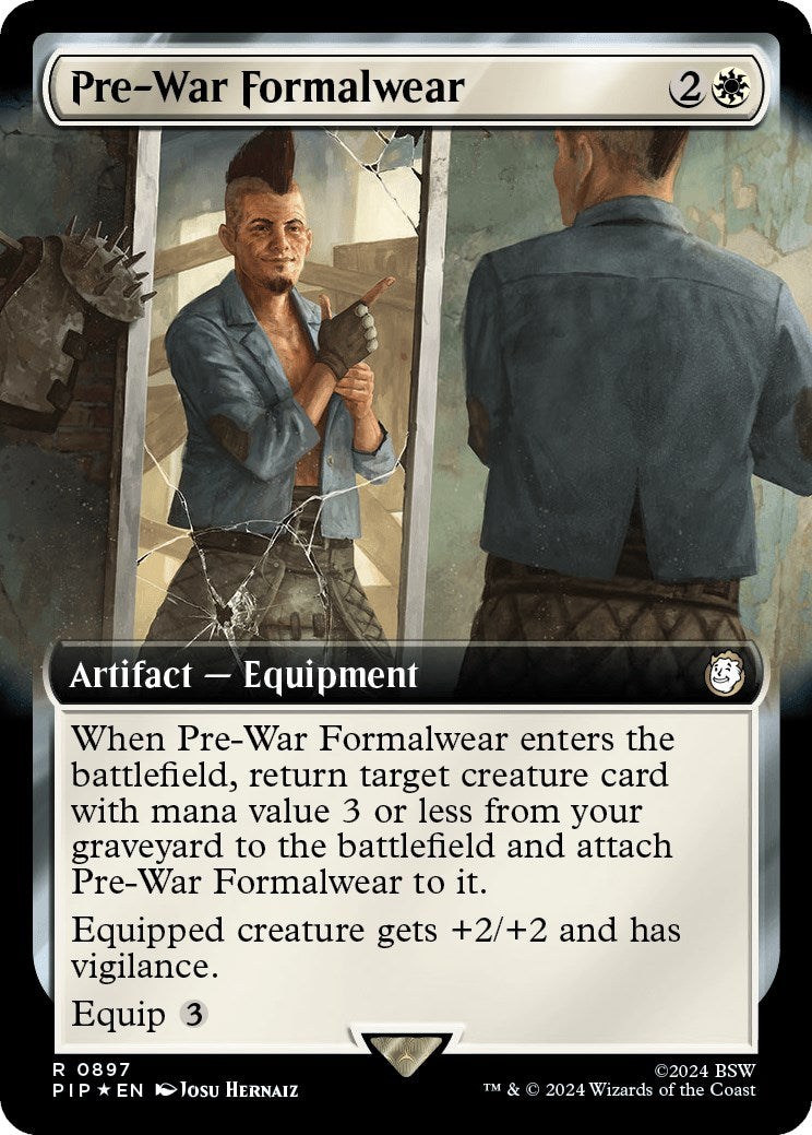 Pre-War Formalwear (Extended Art) (Surge Foil)