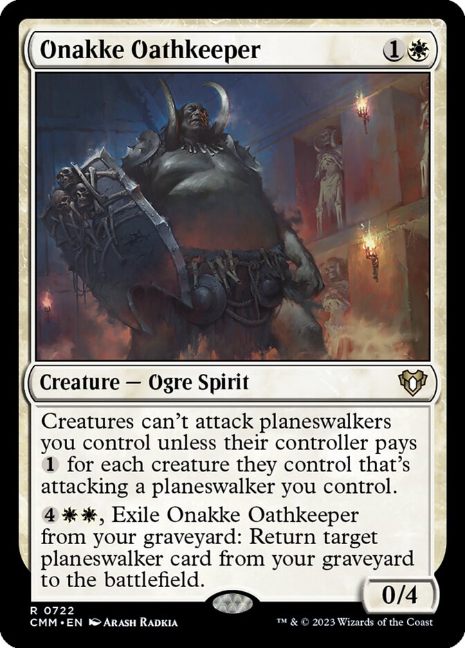 Onakke Oathkeeper — Commander Masters #722
