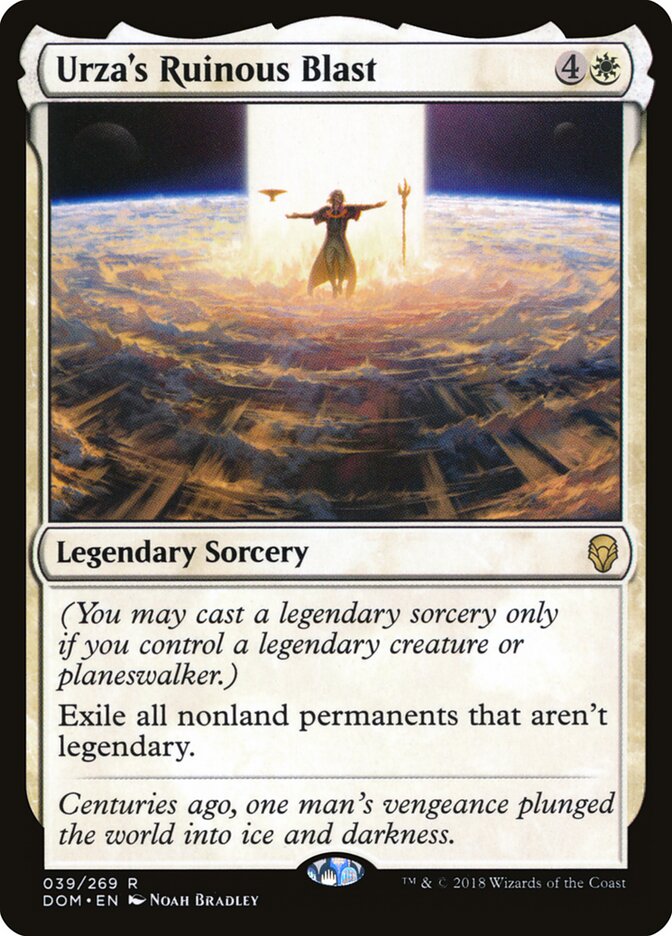 Urza's Ruinous Blast — Dominaria #39