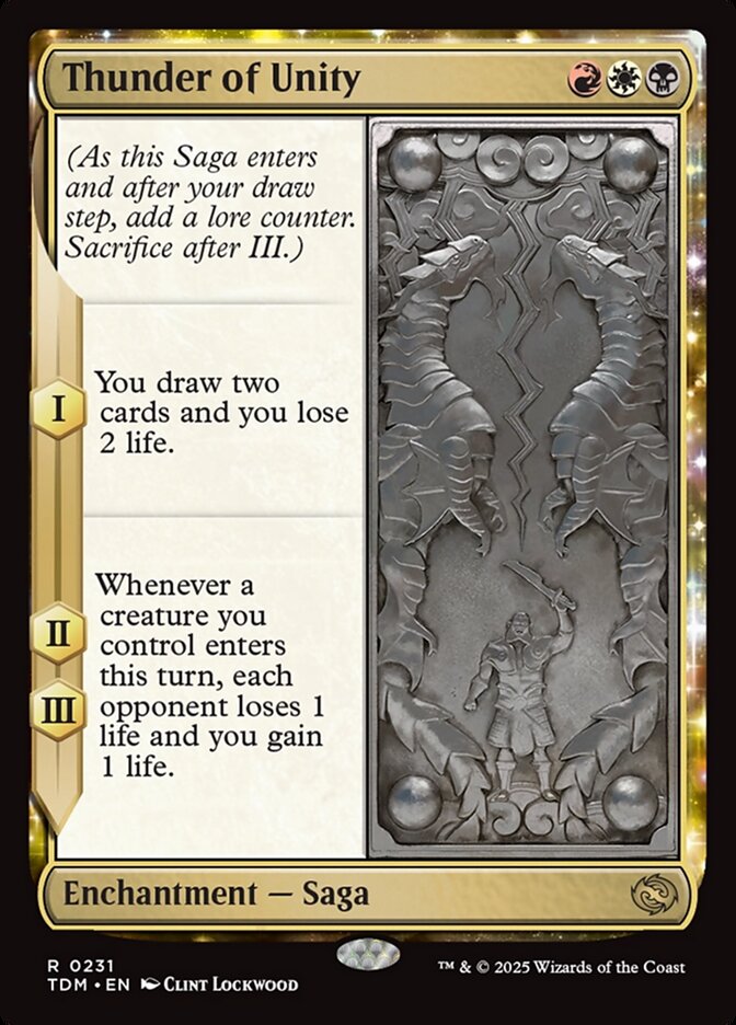 Thunder of Unity — Tarkir: Dragonstorm #231