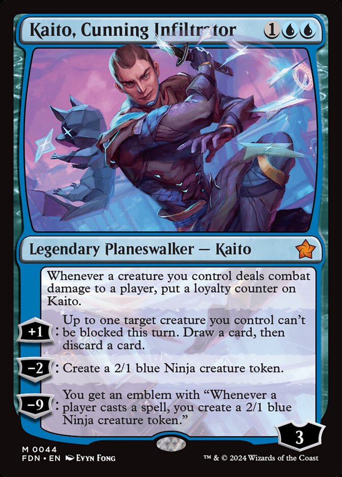 Kaito, Cunning Infiltrator — Foundations #44