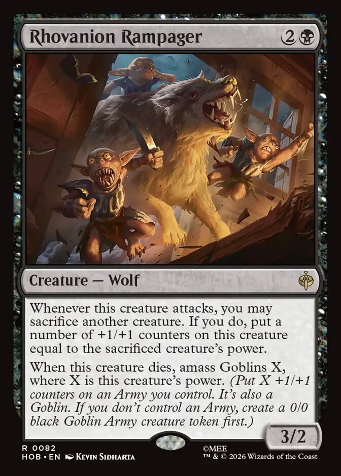Rhovanion Rampager — The Hobbit #82 (Foil)