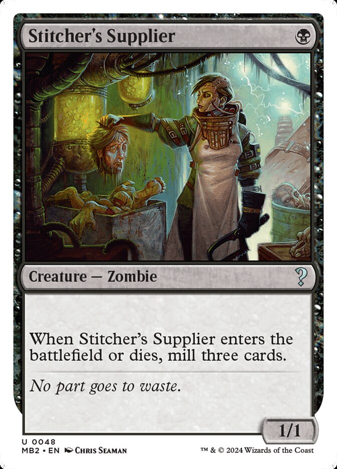 Stitcher's Supplier — Mystery Booster 2 #48