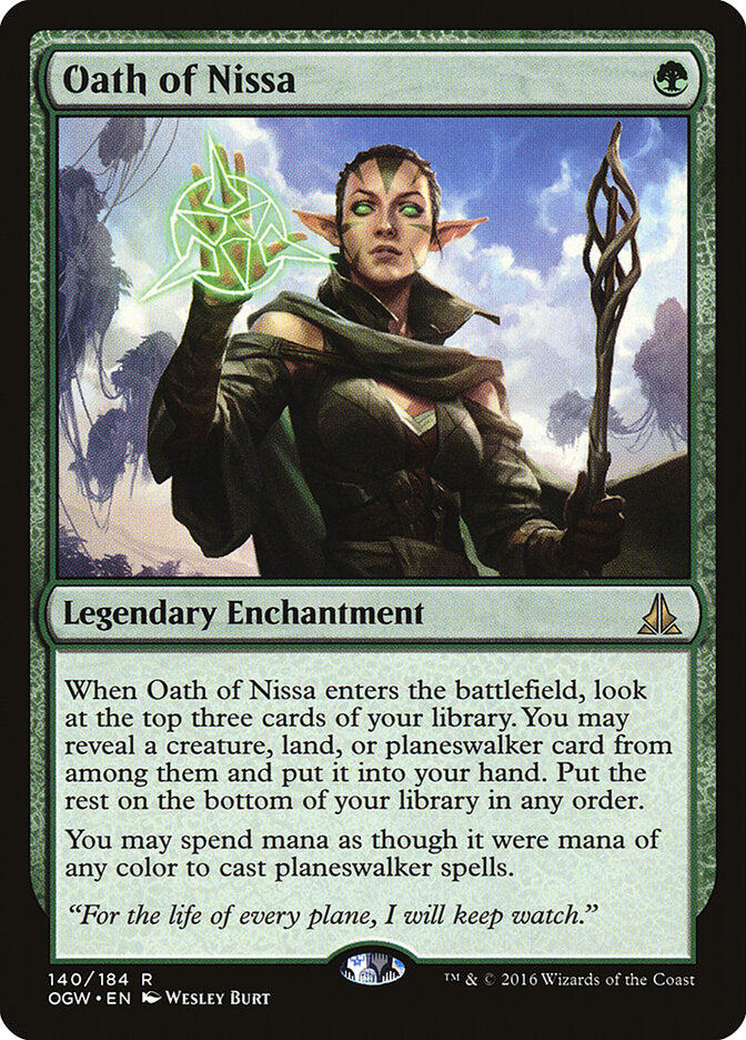 Oath of Nissa — Oath of the Gatewatch #140