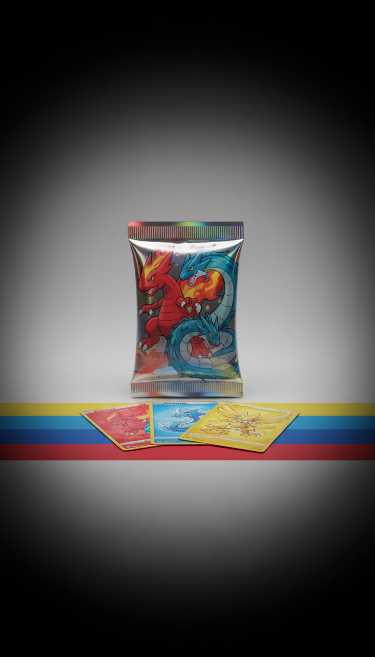 Pokémon Sealed Booster Pack Holographic Finish