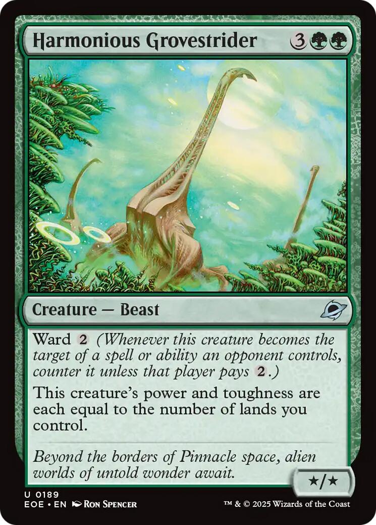 Harmonious Grovestrider