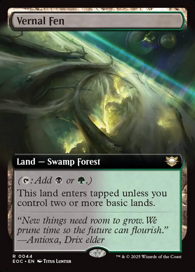 Vernal Fen — Edge of Eternities Commander #44