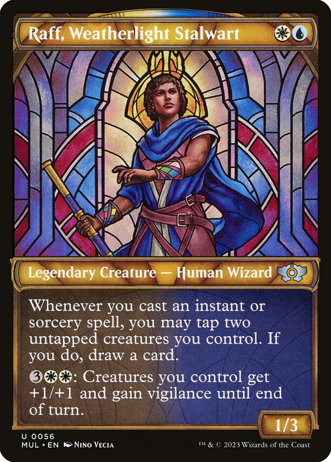 Raff, Weatherlight Stalwart — Multiverse Legends #56 (Foil)