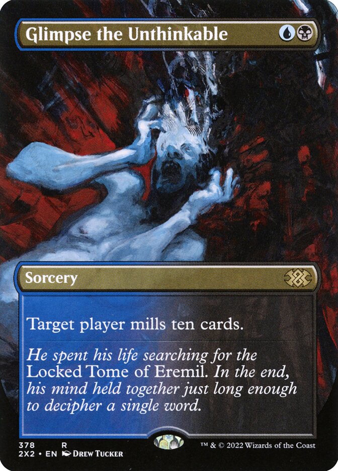 Glimpse the Unthinkable — Double Masters 2022 #378 (Foil)