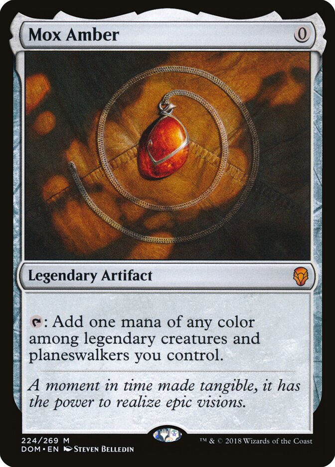 Mox Amber — Dominaria #224
