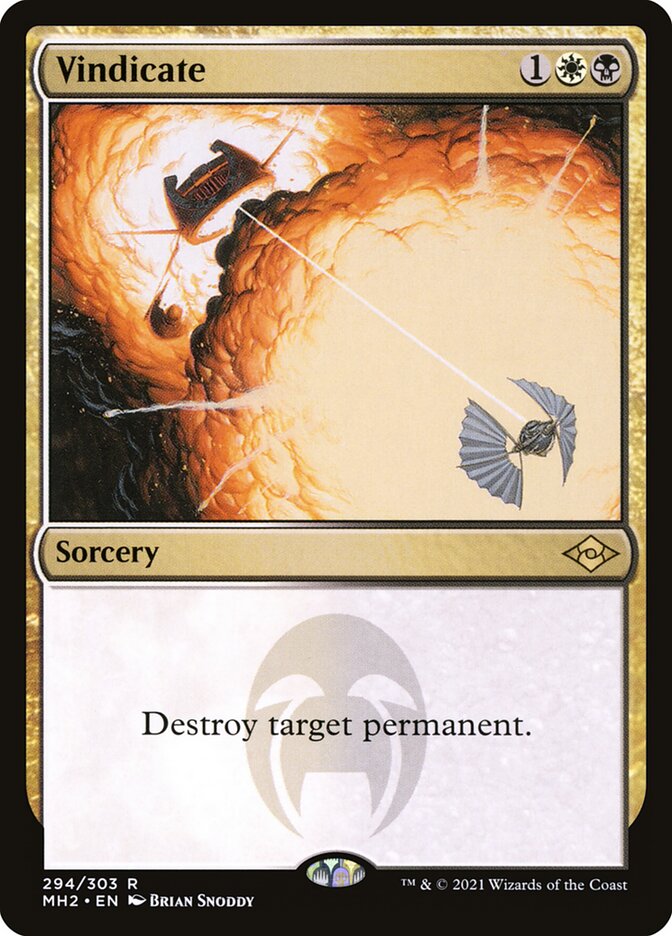 Vindicate — Modern Horizons 2 #294 (Foil)