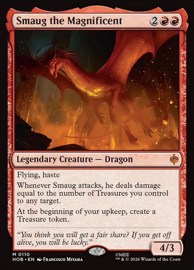 Smaug the Magnificent — The Hobbit #110
