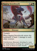 Raging Swordtooth — The Lost Caverns of Ixalan Commander #283
